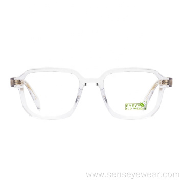 Wholesale Unisex Biodegradable Square Acetate Optical Frame